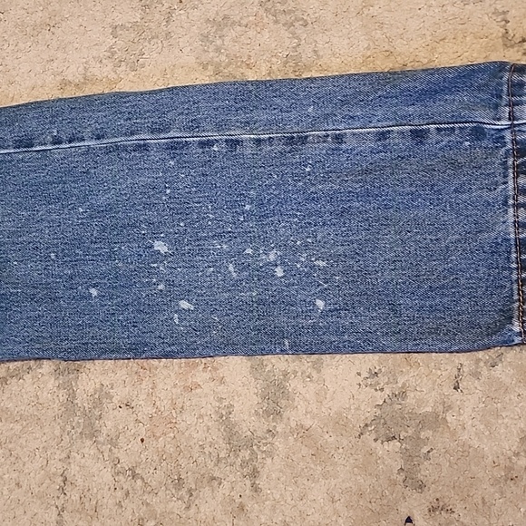 Vintage Levis Jeans 505 Mens Size 32x32 Light Blue Straight Denim Red Tag 90s - Picture 10 of 15